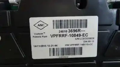 Автозапчастина б/у панель інструментів для renault clio iv authentique посилання на oem iam 248103696r  10849ec