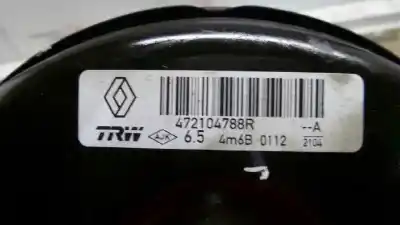 Автозапчастина б/у гальмівний серво для renault clio iv authentique посилання на oem iam 472104788r  