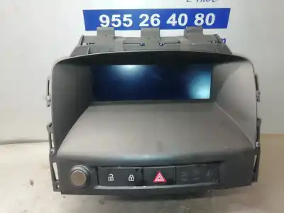 Second-hand car spare part multifunction display for opel astra j lim. cosmo oem iam references 13267984  565412769