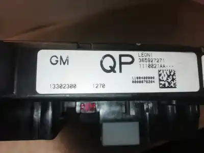 Second-hand car spare part fuse box unit for opel astra j lim. cosmo oem iam references 365927271  13302300