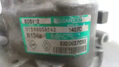 Peça sobressalente para automóvel em segunda mão compressor de ar condicionado a/a a/c por renault clio ii fase ii (b/cb0) 1.2 referências oem iam sd6v121427d  8200037058