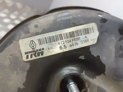 Автозапчастина б/у гальмівний серво для renault clio iv authentique посилання на oem iam 472104788r  