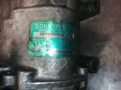 Pezzo di ricambio per auto di seconda mano compressore aria condizionata per renault kangoo (f/kc0) 1.9 dci diesel cat riferimenti oem iam 6604802162  7700111235