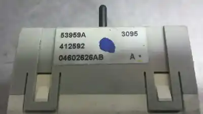 Second-hand car spare part electronic module for chrysler pt cruiser (pt) 1.6 touring oem iam references 0460262ab  