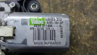 Peça sobressalente para automóvel em segunda mão motor do limpador traseiro por renault clio iii 1.4 16v referências oem iam 8200311486  53026312