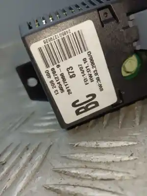 Second-hand car spare part multifunction display for opel corsa d catch me oem iam references 13209460  