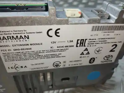 Автозапчастина б/у електронний модуль для toyota c-hr hybrid advance посилання на oem iam 6434cbe2808  