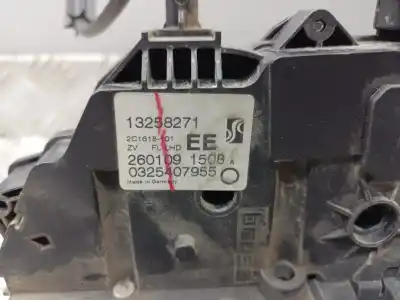 Peça sobressalente para automóvel em segunda mão fechadura da porta dianteira esquerda por opel meriva b enjoy referências oem iam 13258271  