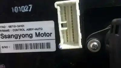 Pezzo di ricambio per auto di seconda mano controllo climatico per ssangyong korando crystal 4x2 riferimenti oem iam 6871034101  