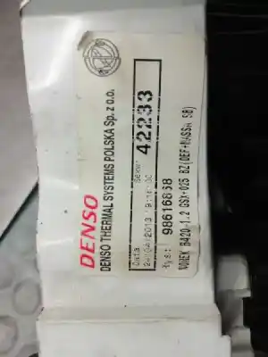 Peça sobressalente para automóvel em segunda mão comando de sofagem (chauffage / ar condicionado)  por ford ka (ccu) trend + referências oem iam 98616868  