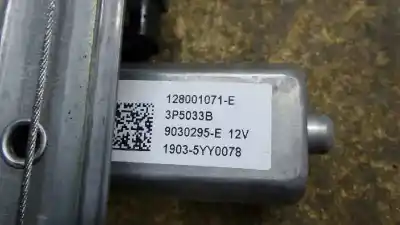 Second-hand car spare part passenger side right window regulator for renault captur dynamique oem iam references 128001071e 19035yy0078 9030295e