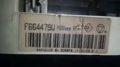 Peça sobressalente para automóvel em segunda mão comando de sofagem (chauffage / ar condicionado)  por citroen c2 * referências oem iam f664479w  