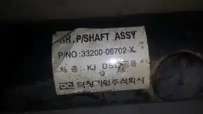Автозапчастина б/у вал задній для ssangyong korando 2.3 tdi посилання на oem iam 3320006702  