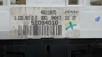 Peça sobressalente para automóvel em segunda mão comando de sofagem (chauffage / ar condicionado)  por opel corsa d 1.3 dth referências oem iam 466119570  5e094010