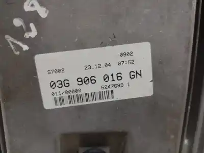 Second-hand car spare part ecu engine control for audi a4 avant (8e) 2.0 tdi oem iam references 03g906016  0281012113