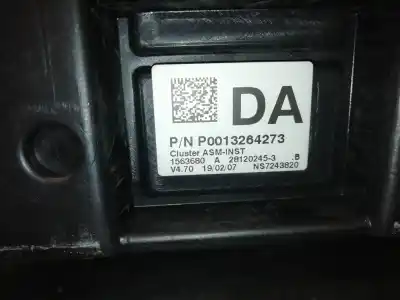 Pezzo di ricambio per auto di seconda mano pannello degli strumenti per opel corsa e 1.3 16v cdti riferimenti oem iam 1303304b  