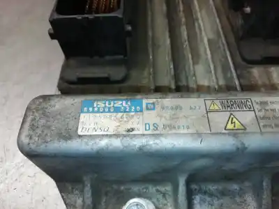 Pezzo di ricambio per auto di seconda mano centralina motore per opel meriva cosmo riferimenti oem iam 8980003220  
