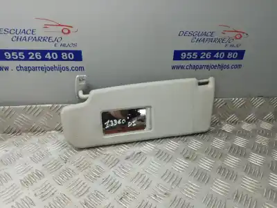 Peça sobressalente para automóvel em segunda mão pára-sol esquerdo por skoda octavia berlina (1z3) active referências oem iam 