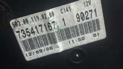 Second-hand car spare part dashboard for lancia musa (184) 1.3 jtd 16v oem iam references 735417167  