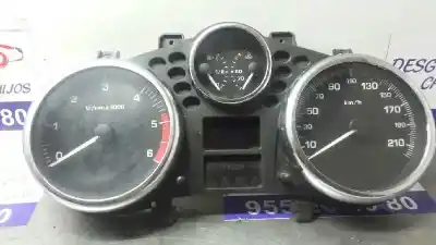 Pièce détachée automobile d'occasion COMPTEUR DE VITESSE TABLEAU DE BORD pour PEUGEOT 206+  Références OEM IAM 9666637080  