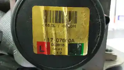 Peça sobressalente para automóvel em segunda mão cinto de segurança dianteiro esquerdo por opel corsa d 1.3 dth referências oem iam 607707600a  