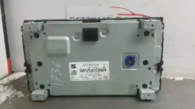 Second-hand car spare part multifunction display for seat leon st (5f8) style oem iam references 5f0919604  