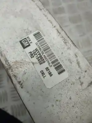 Pezzo di ricambio per auto di seconda mano intercooler per opel zafira b cosmo riferimenti oem iam 13213402  