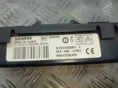 Second-hand car spare part electronic module for citroen c5 berlina lx (e) oem iam references 9662258380  