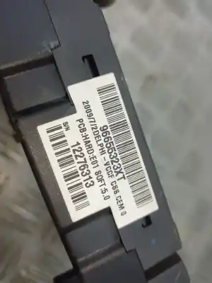 Second-hand car spare part indicator switch for citroen c5 berlina lx (e) oem iam references 96655323xt  