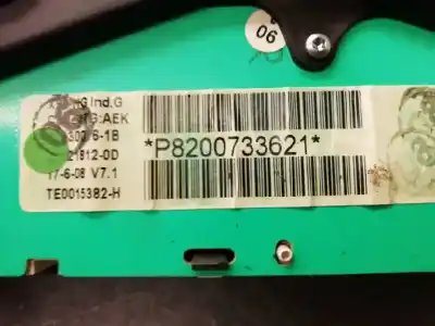 Peça sobressalente para automóvel em segunda mão quadrante por dacia sandero ambiance referências oem iam 8200733621  