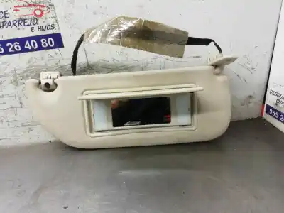 Peça sobressalente para automóvel em segunda mão para-sol direito por citroen c4 coupe vtr referências oem iam   