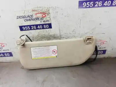 Peça sobressalente para automóvel em segunda mão para-sol direito por citroen c4 coupe vtr referências oem iam   
