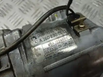 Second-hand car spare part air conditioning compressor for smart coupe pure oem iam references a1602300111  0003191v010