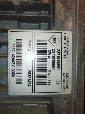 Second-hand car spare part ecu engine control for renault clio iii dynamique oem iam references 28321424azy  