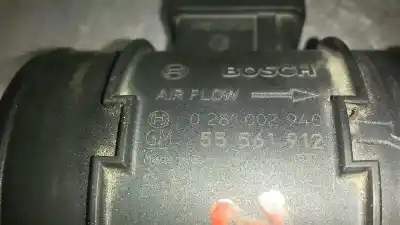 Second-hand car spare part flowmeter for opel astra j lim. cosmo oem iam references 0281002940  55561912