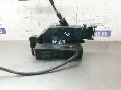 Peça sobressalente para automóvel em segunda mão fechadura da porta traseira direita por peugeot 207 confort referências oem iam 24099158