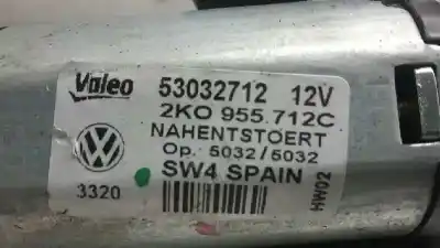 Автозапчастина б/у двигатель заднього склоочисника для volkswagen caddy ka/kb (2k) life посилання на oem iam 2k0955712c  