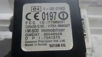 Second-hand car spare part ignition switch for chevrolet matiz se oem iam references 96540559 1176aim800t it7im800t