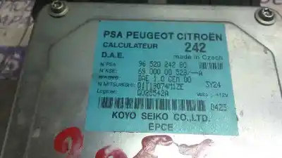 Peça sobressalente para automóvel em segunda mão módulo eletrônico por citroen c2 audace referências oem iam 9652024280  