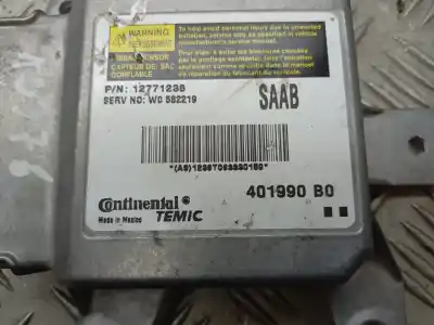 Second-hand car spare part airbag control unit for saab 9-3 cabrio linear oem iam references 12771236  