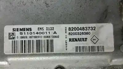 Автозапчастина б/у ебу контролер двигуна для dacia logan ambiance посилання на oem iam 8200483732  s110140011a