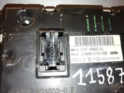 Second-hand car spare part multifunction display for ford fiesta (cb1) ambiente oem iam references 8a6t18b955bl  