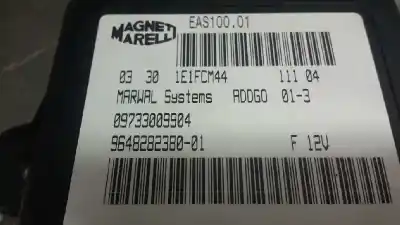 Second-hand car spare part electronic module for peugeot 807 st universal mediterranea oem iam references 09733009904  9648282380