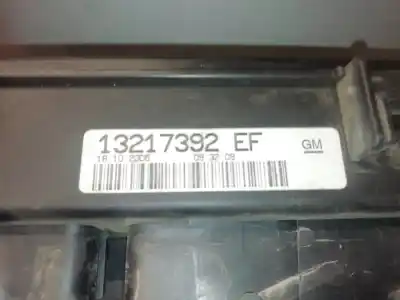Second-hand car spare part fuse box unit for opel corsa d cmon oem iam references 13217392ef  