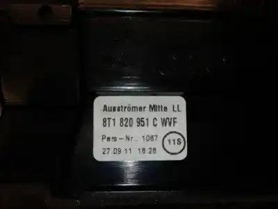 Автозапчасти б/у аэрационная решетка за audi a4 avant (8k5) (2008) básico ссылки oem iam 8t1820951cwvf  