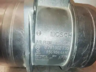 Second-hand car spare part flowmeter for audi a4 avant (8k5) (2008) básico oem iam references 3g906461c  281002735