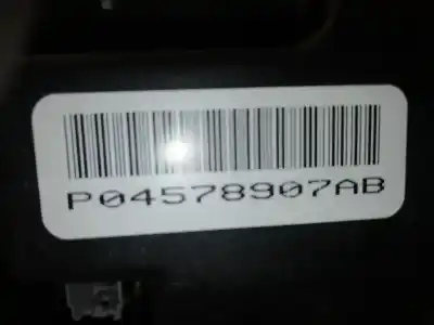 Pezzo di ricambio per auto di seconda mano leva del cambio per chrysler 300 c 3.0 crd riferimenti oem iam p04578907ab  