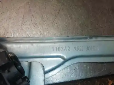 Second-hand car spare part passenger side right window regulator for renault grand modus authentique oem iam references 118242  400809f