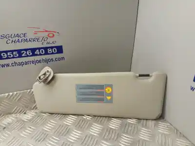 Peça sobressalente para automóvel em segunda mão para-sol direito por dacia sandero stepway referências oem iam   