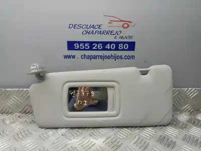 Peça sobressalente para automóvel em segunda mão pára-sol esquerdo por renault laguna iii gt referências oem iam 